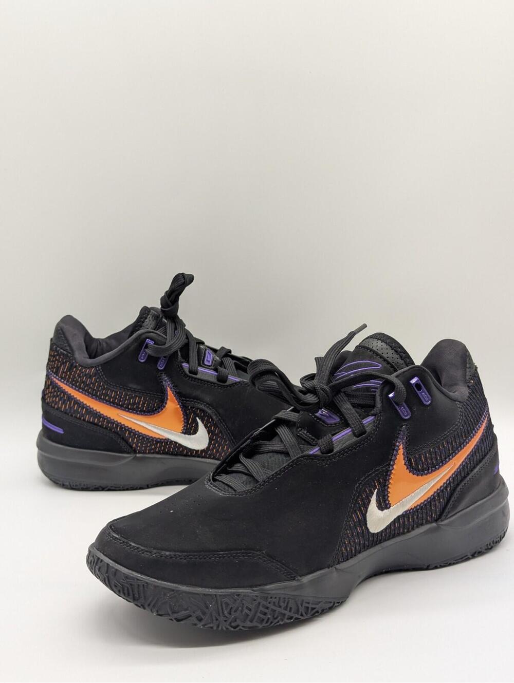 Nike Zoom LeBron NXXT Gen AMPD Diana Taurasi Mens Size 9 Black Purple HF0714-001